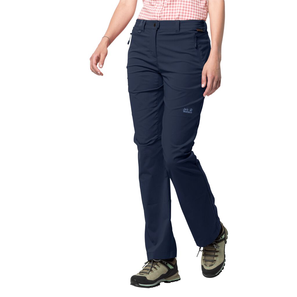 Jack Wolfskin ACTIVATE LIGHT Pantalons Femme Bleu - UGZSAIF-74